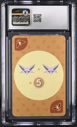 🔥🔥🔥 CGC 10 2019 POKEMON POINT SALAD EEVEE ED FLAREON - Image 2