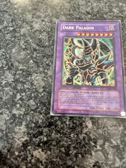 Yu-Gi-Oh! Dark Paladin DMG-001 - Limited Edition Secret Rare - MP/HP - Image 4