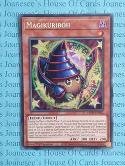 Magikuriboh MP23-EN002 Prismatic Secret Rare Yu-Gi-Oh Card 1st Edition New - Image 1