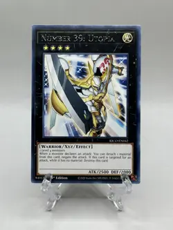 🔥Yugioh TCG-Number 39: Utopia-KICO-EN042-Rare-1st Edition-M/NM!Fresh!🔥 - Image 1