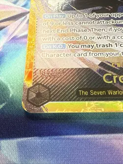 1x Crocodile - OP14-120 SEC - One Piece The Azure Sea's Seven - NM - Image 2