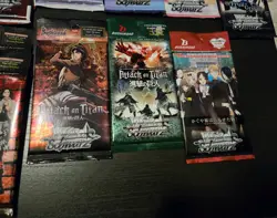 Weiss Schwarz - Assortment Pack Lot (20) Attack on Titan, RWBY, Bunny Senpai etc - Image 4