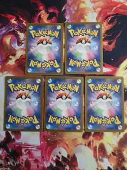 Pokemon Terastal Festival Ex Card Lot X5 NM Eevee ex 126/187 Espeon 063/187 - Image 4