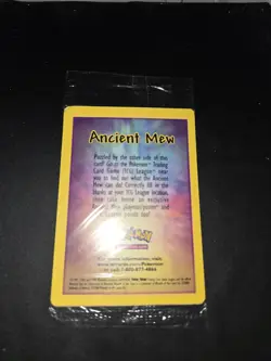 SEALED Ancient Mew Promo Card Pack Wizards of the Coast, English, 2000 - Image 1