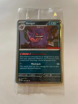 Pokemon Perfect Order Promo Gamestop Gengar Card 050/088 New Sealed - Image 2