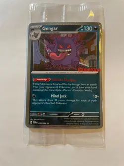 Pokemon Perfect Order Promo Gamestop Gengar Card 050/088 New Sealed - Image 3
