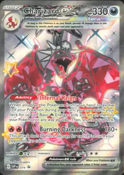 Pokemon TCG - Charizard ex - SV: Scarlet & Violet Promo Cards 074 NM - Image 1