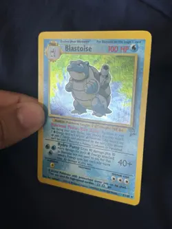 Blastoise Base Set 2 Holo Rare 2/130 Pokemon Card Nintendo English - Image 4