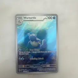 Pokemon TCG Wartortle Scarlet & Violet 151 Secret Illustration Rare Card 171/165 - Image 1