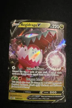 Regidrago V SWSH281 SWSH: Sword & Shield Promo Cards Holo - Image 1