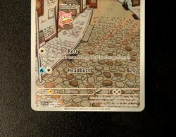 Pokemon Card - Slowpoke 204/198 Scarlet & Violet Base Illustration Rare - MP ⭐ - Image 3