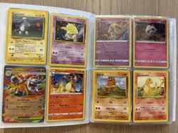 240 TCG Pokemon WOTC Vintage + Modern Cards in Binder holos, rares, full arts - Image 3