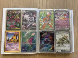 240 TCG Pokemon WOTC Vintage + Modern Cards in Binder holos, rares, full arts - Image 4