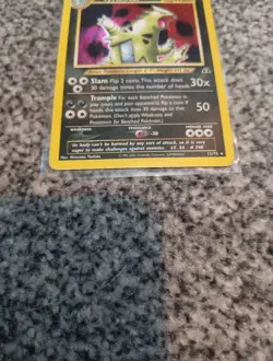 Pokemon TCG Tyranitar Neo Discovery Holo Unlimited Rare Card 12/75 WOTC - Image 3