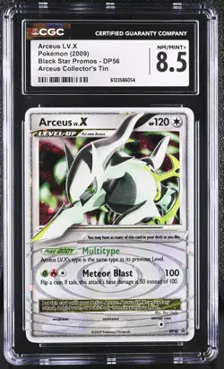 CGC 8.5 Arceus LV.X 2009 Black Star Promos DP56 Holo Pokemon Card - Image 1