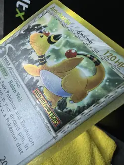 Ampharos Reverse Holo Ex Dragon Frontiers 1/101 Stamped Pokemon Card Ruby Lp Mp - Image 3