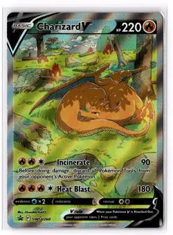 Charizard V - SWSH260 SWSH: Sword & Shield Promo Cards Holo NM - Image 1
