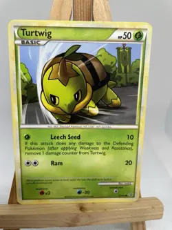 Turtwig - Vintage Rare - Unleashed - Pokemon Card - 67/95 - Image 1