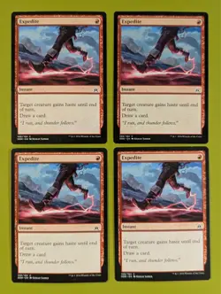 Expedite x4 Oath of the Gatewatch 4x Playset Magic the Gathering MTG - Image 1