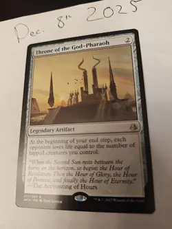 Throne of the God-Pharaoh Amonkhet #237 Rare MTG NM Non-foil - Image 4