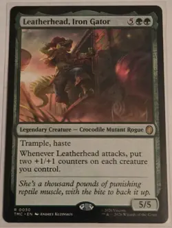 Leatherhead, Iron Gator Commander: Teenage Mutant Ninja Turtles Regular - Image 1