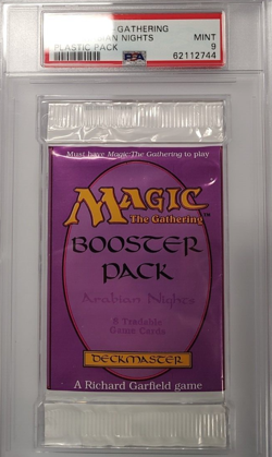 1993 MAGIC WOC MTG ARABIAN NIGHTS BOOSTER PACK PSA 9 NM-MINT 2744 NEW U.S. - Image 2