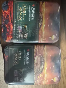 Magic the Gathering Lord of the Rings Tales of Middle-Earth Collector Tins (x2) - Image 3
