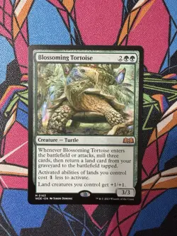 Blossoming Tortoise Wilds of Eldraine Regular - Image 1