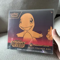 Pokemon Scarlet & Violet Obsidian Flames Pokemon Center Elite Trainer Box - Image 1
