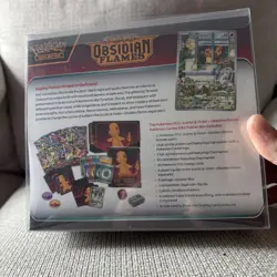 Pokemon Scarlet & Violet Obsidian Flames Pokemon Center Elite Trainer Box - Image 3