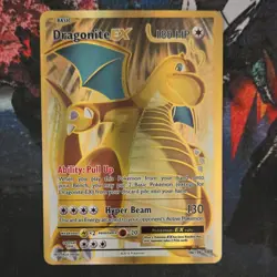 Pokemon Dragonite EX Full Art Holo Ultra Rare 106/108 Evolutions 180 HP - Image 1