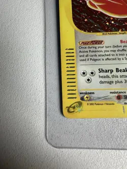 Pidgeot 23/165 Holo Rare Expedition Base Set WOTC Vintage Pokemon - Image 3