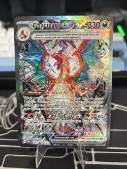 Pokemon TCG Charizard EX 223/197 Obsidian Flames Special Illustration Rare Card - Image 1