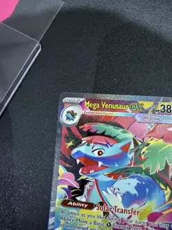 Pokemon TCG - Mega Evolutions - Mega Venusaur ex 177/132 - SIR Mint Condition - Image 2