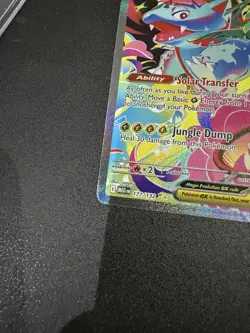 Pokemon TCG - Mega Evolutions - Mega Venusaur ex 177/132 - SIR Mint Condition - Image 5