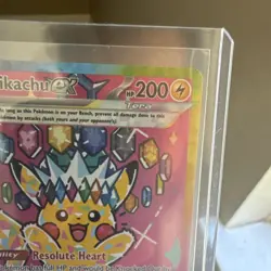 Pokemon Pikachu ex 277/217 Freshly Pulled Ascended Heros NM Pokemon TCG - Image 4