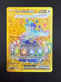 Terapagos ex - 173/142 - Hyper Rare Stellar Crown - Pokemon - Image 1