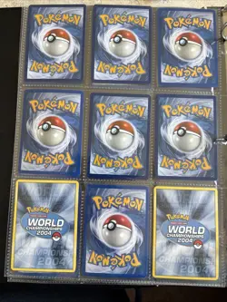 Pokemon TCG Huge Vintage/Mid Era Binder Collection Holos Basic - Image 4