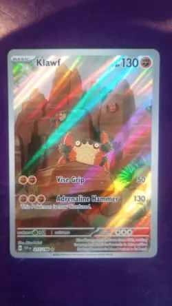 Klawf 217/198 IR(Illustration Rare) SV01: Scarlet & Violet Base Set Holo Foil NM - Image 1