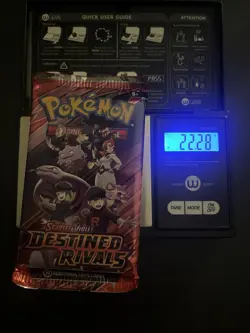 (VERY HEAVY) 22.28g Pokemon TCG Destined Rivals Booster Pack (SEALED)✅ - Image 1