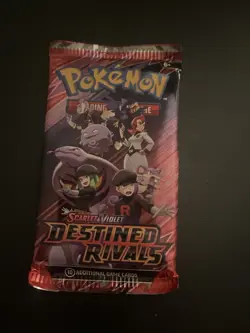 (VERY HEAVY) 22.28g Pokemon TCG Destined Rivals Booster Pack (SEALED)✅ - Image 2