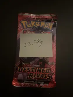 (VERY HEAVY) 22.28g Pokemon TCG Destined Rivals Booster Pack (SEALED)✅ - Image 3