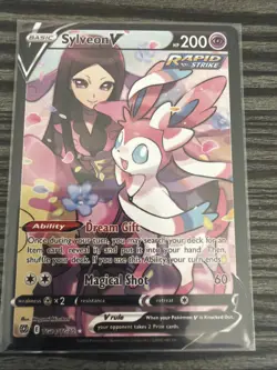 Sylveon V TG14/TG30 Swsh09 Brilliant Stars Trainer Gallery Full Art 2022 Pokemon - Image 3