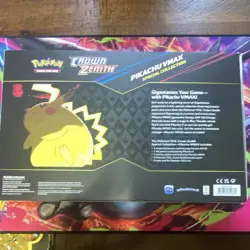 Pokemon Crown Zenith Pikachu VMAX Special Collection Booster Box 2023 - Image 2