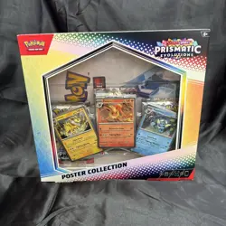 Pokemon TCG Prismatic Evolutions Poster Collection Box Sealed x2 (lot of 2) - Image 1