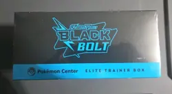Pokemon Black Bolt Pokemon Center Exclusive ETB New And Sealed - Image 5