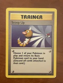 Pokemon Scoop Up Base Set 78/102 Rare Trainer English Wizards - Image 1