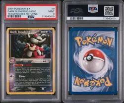 Dark Slowking #9 Holo Team Rocket Returns PSA 9 2004 Pokemon Ex MINT LOW POP 179 - Image 3