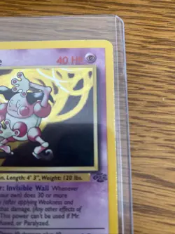 Pokemon Mr. Mime Jungle 1st Edition Holo Rare 6/64 WOTC 1999 - Image 5