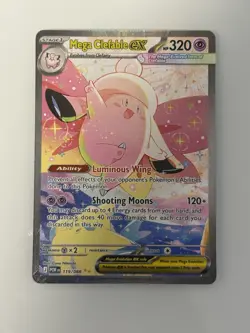 Pokemon TCG Mega Clebable Ex SIR 119/088 English Perfect Order NM - Image 1